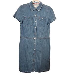 Tommy Hilfiger Denim Short Sleeve women's dress size  12